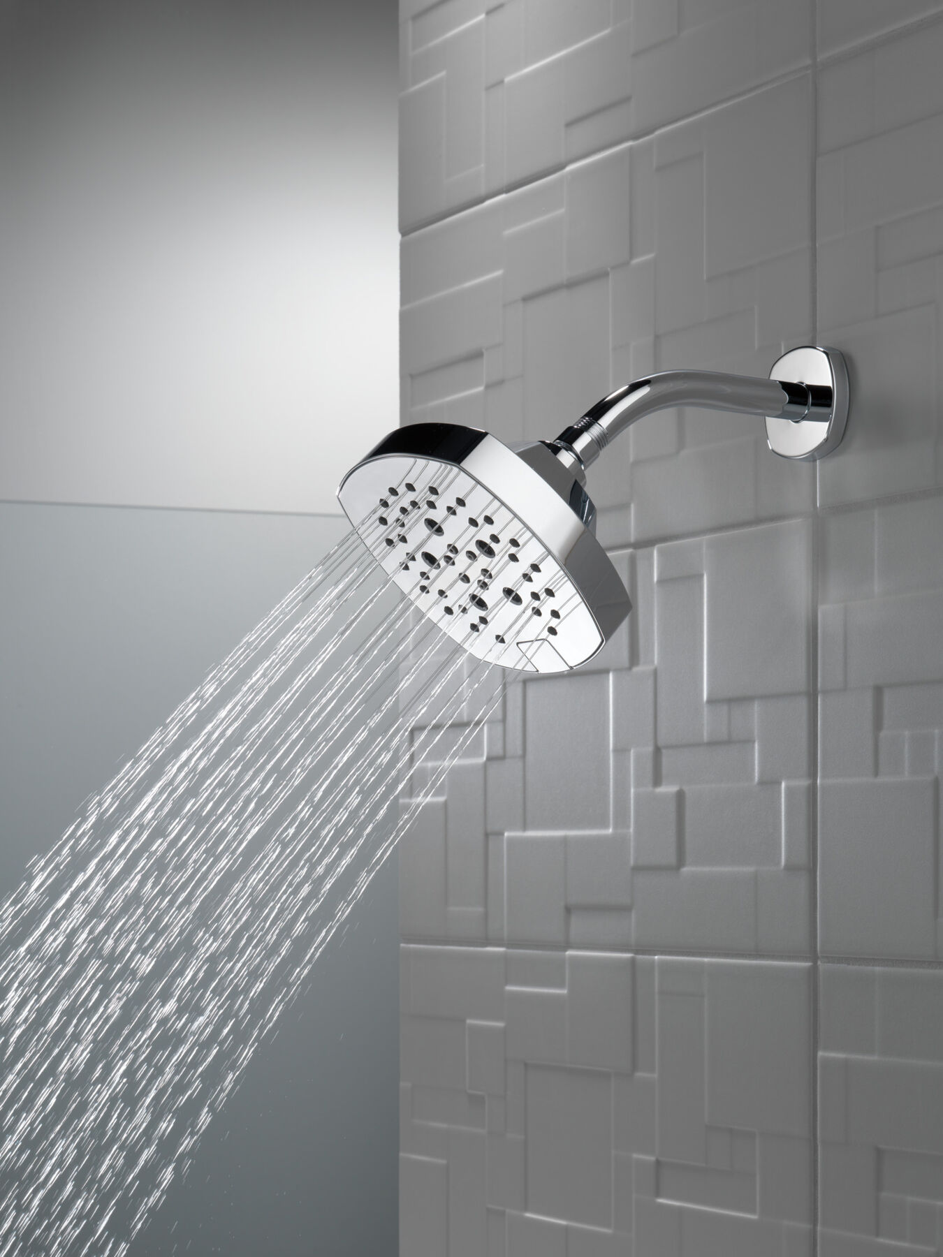 H<sub>2</sub>Okinetic&reg; 5-Setting  Shower Head