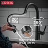 VoiceIQ&reg; Single Handle Pull-Down Faucet with Touch<sub>2</sub>O&reg; Technology