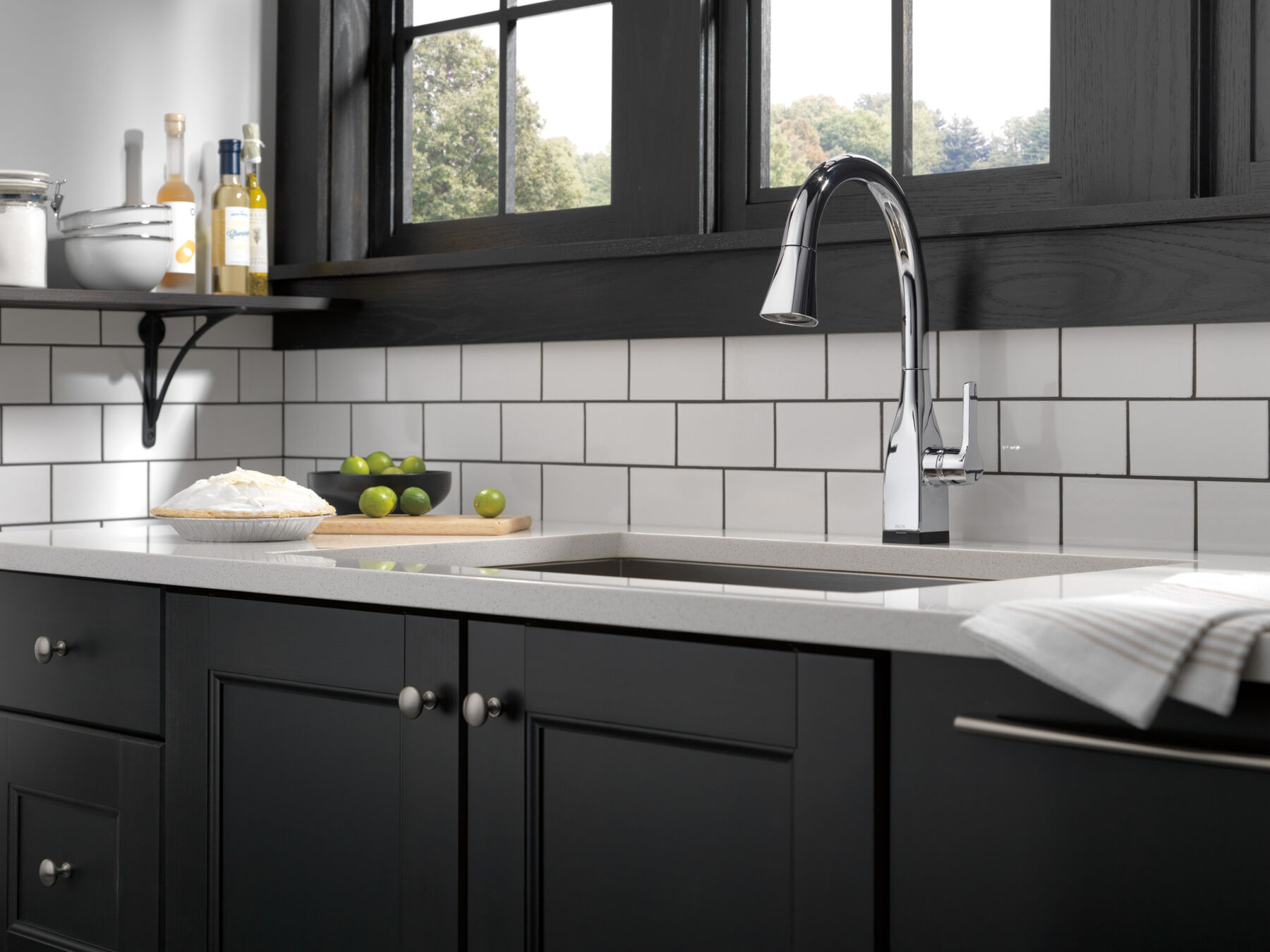 Single Handle Pull-Down Kitchen Faucet with Touch2O&reg; and ShieldSpray&reg; Technologies