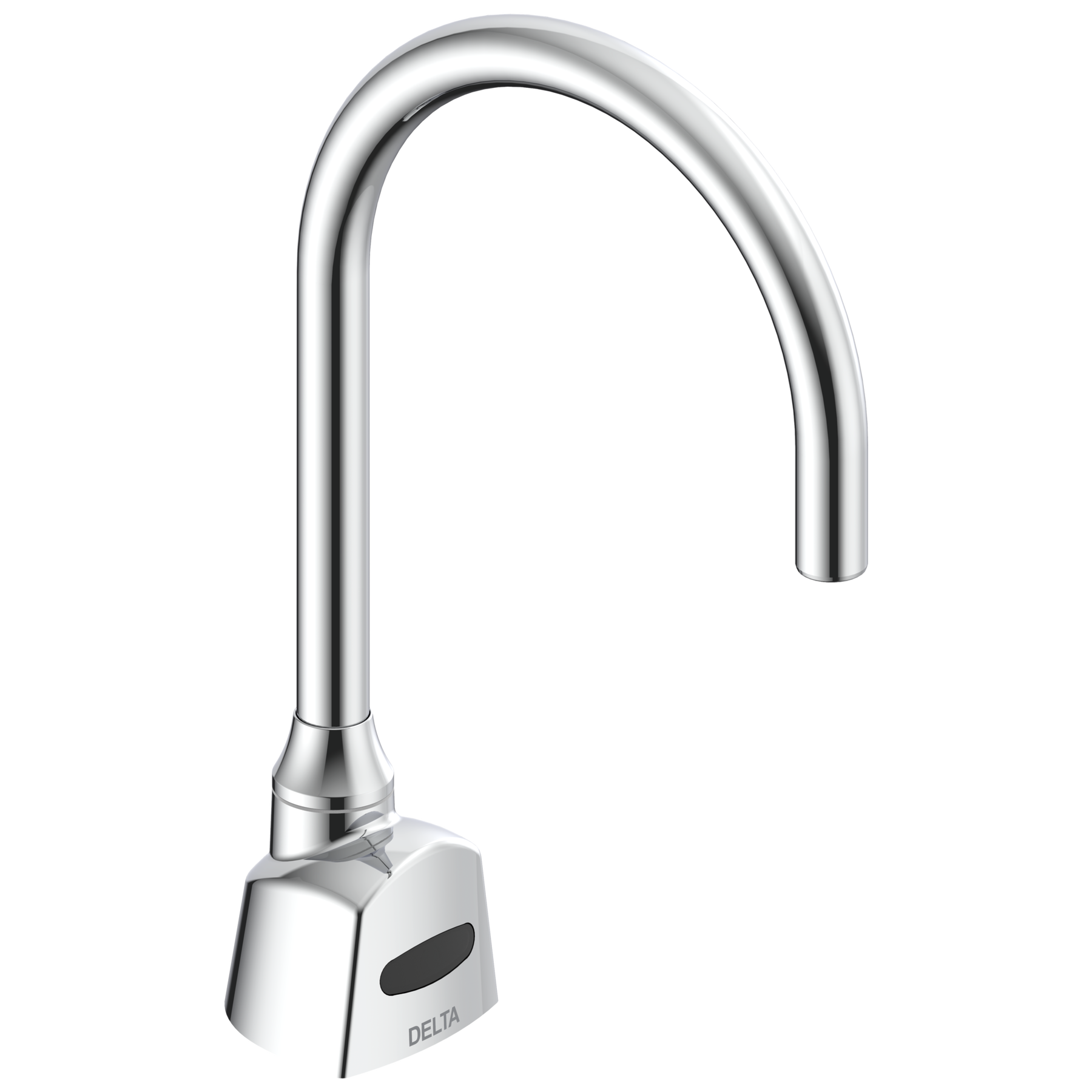Deckmount Electronic SE Gooseneck Faucet, Battery, 1.5gpm