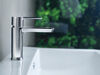 Single Handle Bathroom Faucet - Less Pop-Up