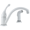 Single Handle Kitchen Faucet with Spray