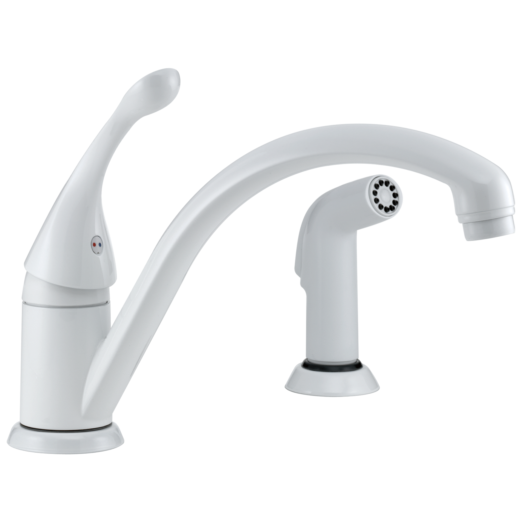 Single Handle Kitchen Faucet with Spray