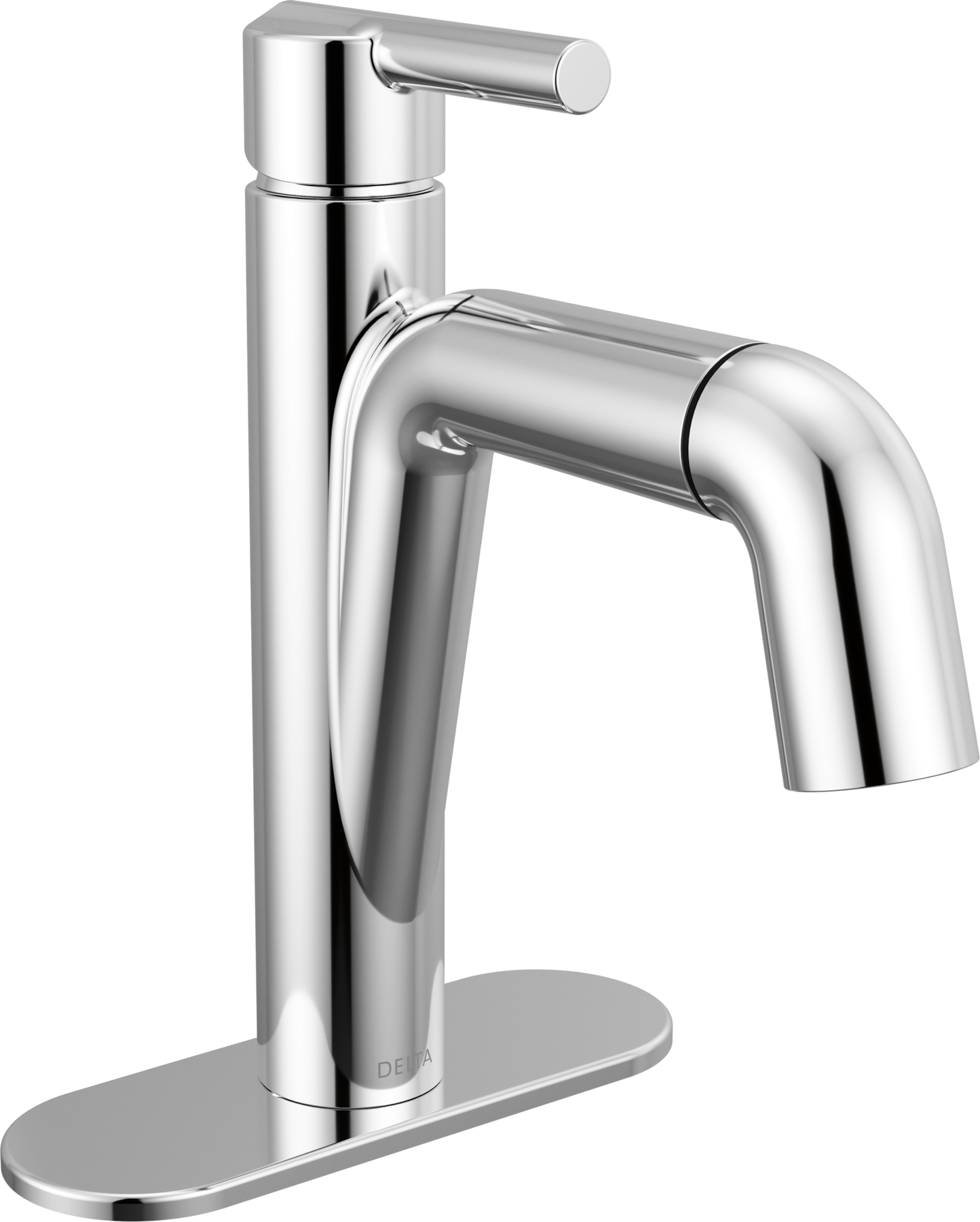 Single Handle Pull-Down Bathroom Faucet