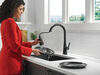 Single Handle Pull-Down Touch<sub>2</sub>O&reg; Technology Kitchen Faucet with Touchless Technology