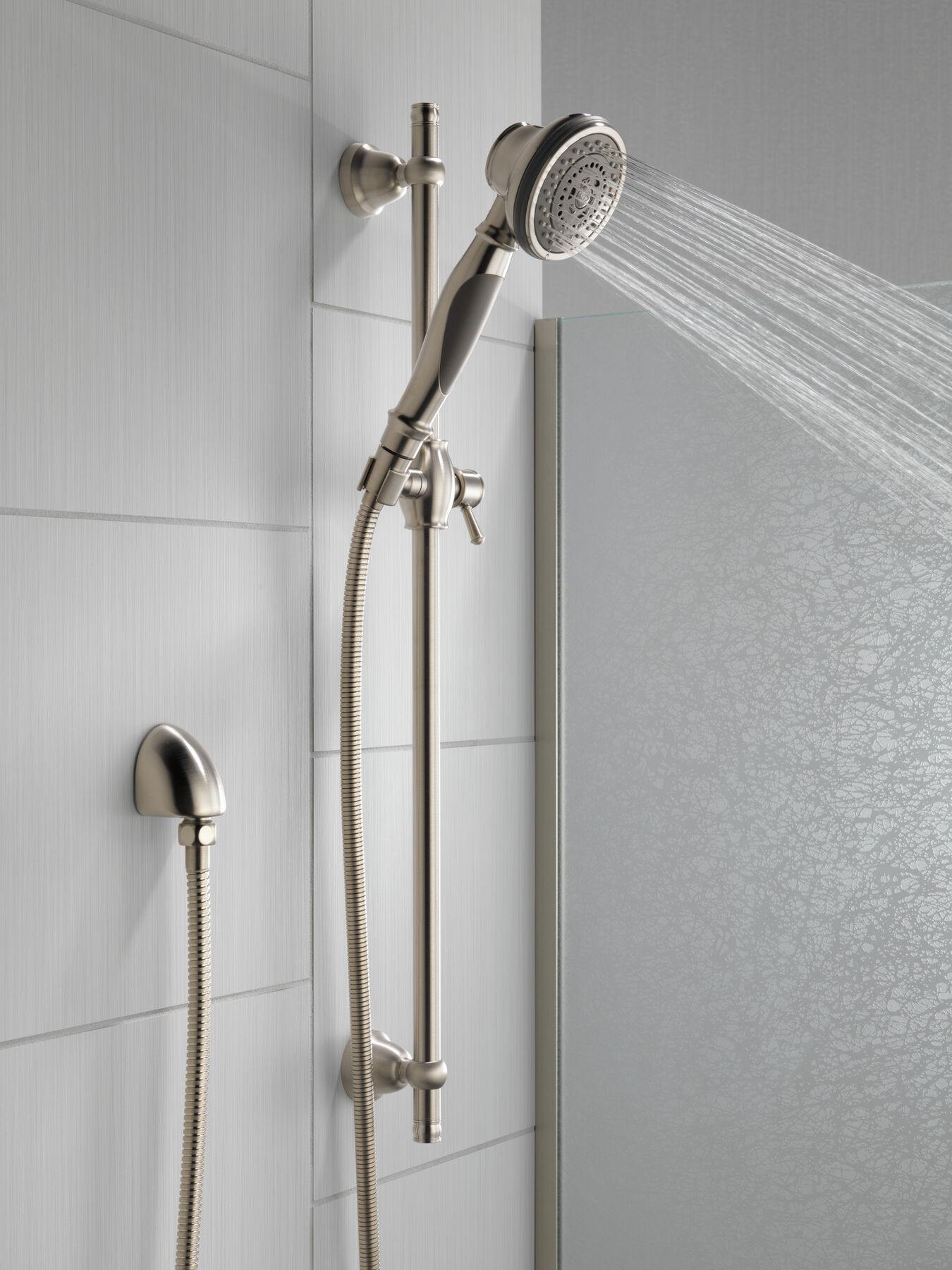 Premium 3-Setting Slide Bar Hand Shower
