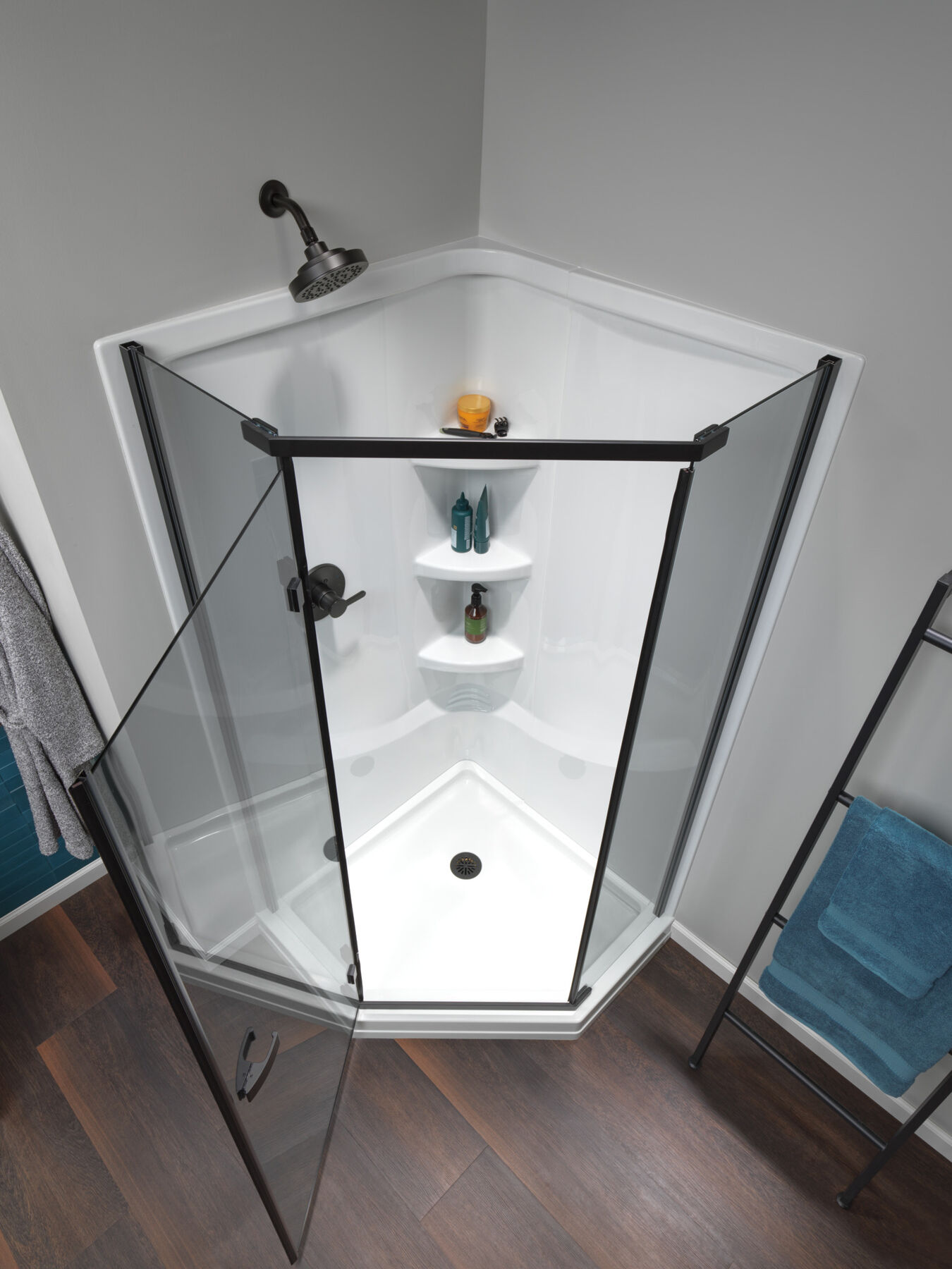 4" Prefab Round Shower Drain