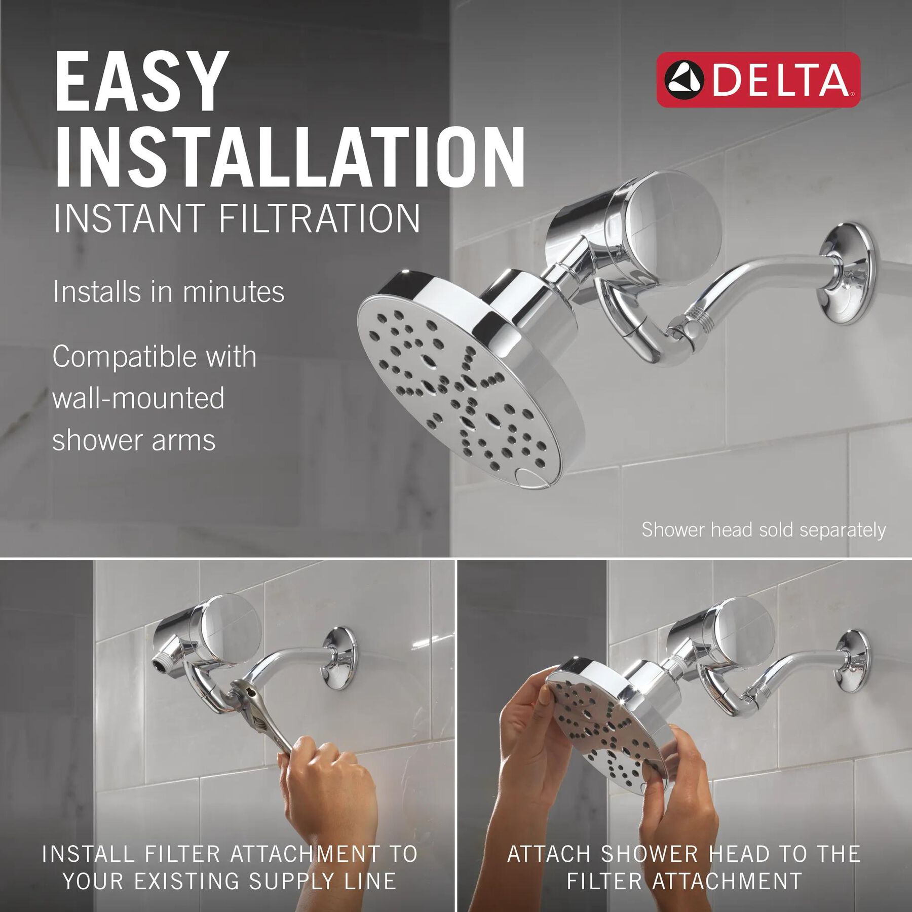 Premium Shower Filter with Extra Filter Bundle