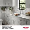 23&rdquo; Workstation Undermount&nbsp;Single Bowl&nbsp;16 Gauge Stainless Steel&nbsp;Kitchen Sink&nbsp;with&nbsp;WorkFlow&trade; Ledge and Accessories