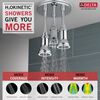 H2Okinetic&reg; Pendant Raincan Shower Head with LED Light