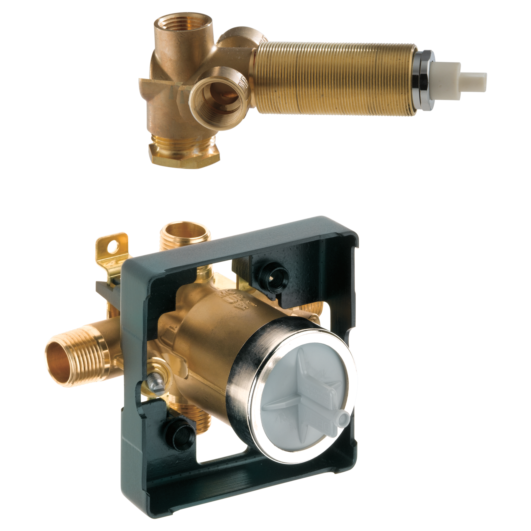 MultiChoice&reg; Universal Valve Body with In-Wall Diverter Valve
