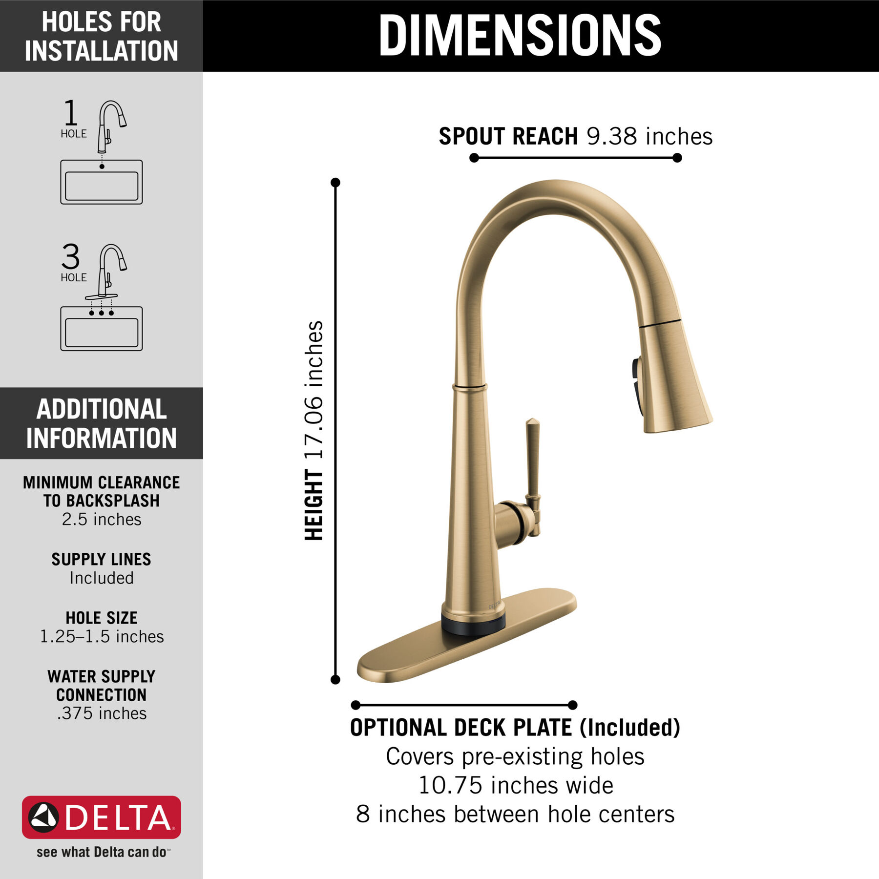 Single Handle Pull-Down Kitchen Faucet with Touch<sub>2</sub>O&reg; Technology
