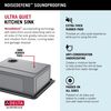 25&rdquo; Drop-In Undermount Stainless Steel Single Bowl Kitchen Sink with Accessories