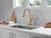 Single-Handle Pull-Down Kitchen Faucet with Touch<sub>2</sub>O&reg; Technology Technology