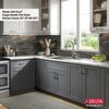 30&rdquo; Workstation Kitchen Sink&nbsp;Drop-In Top Mount&nbsp;16 Gauge&nbsp;Stainless Steel Single Bowl with&nbsp;WorkFlow&trade; Ledge&nbsp;and Accessories