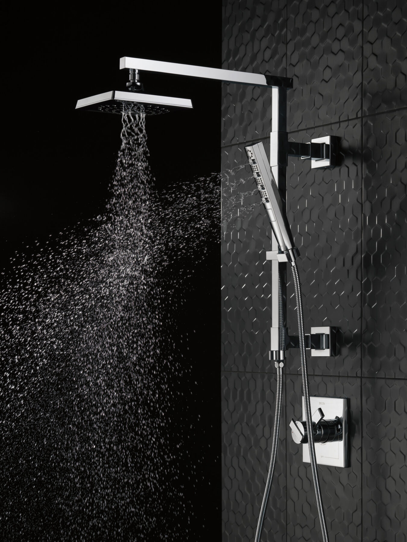H2Okinetic&reg; 3-Setting Raincan Shower Head