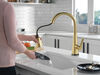 Single-Handle Pull-Down Kitchen Faucet with Touch<sub>2</sub>O&reg; Technology