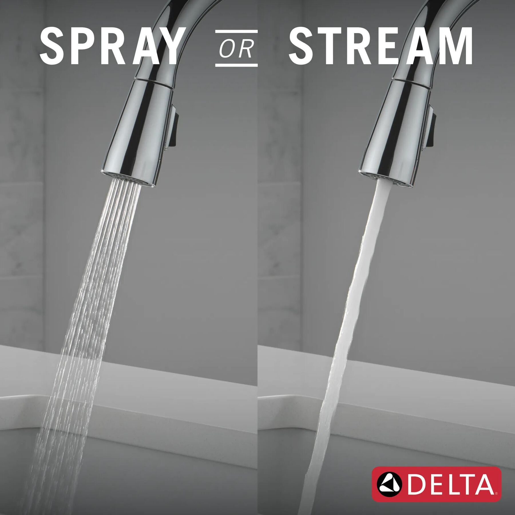 VoiceIQ&reg; Single Handle Pull-Down Faucet with Touch<sub>2</sub>O&reg; Technology