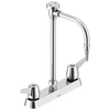 Two Handle 8" Deck Mount Laboratory Mixing Faucet