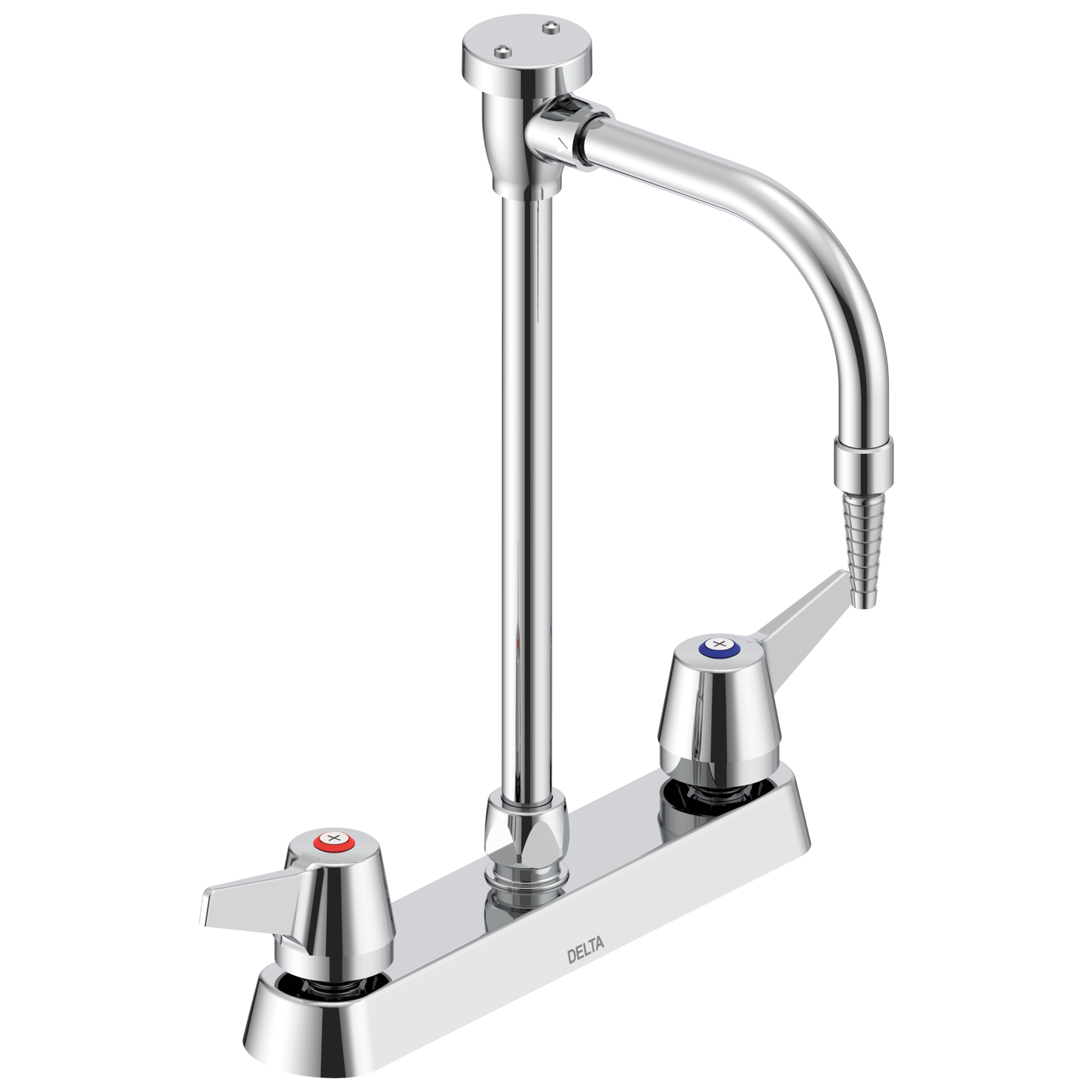 Two Handle 8" Deck Mount Laboratory Mixing Faucet