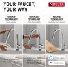 VoiceIQ&reg; Single Handle Pull-Down Faucet with Touch<sub>2</sub>O&reg; Technology