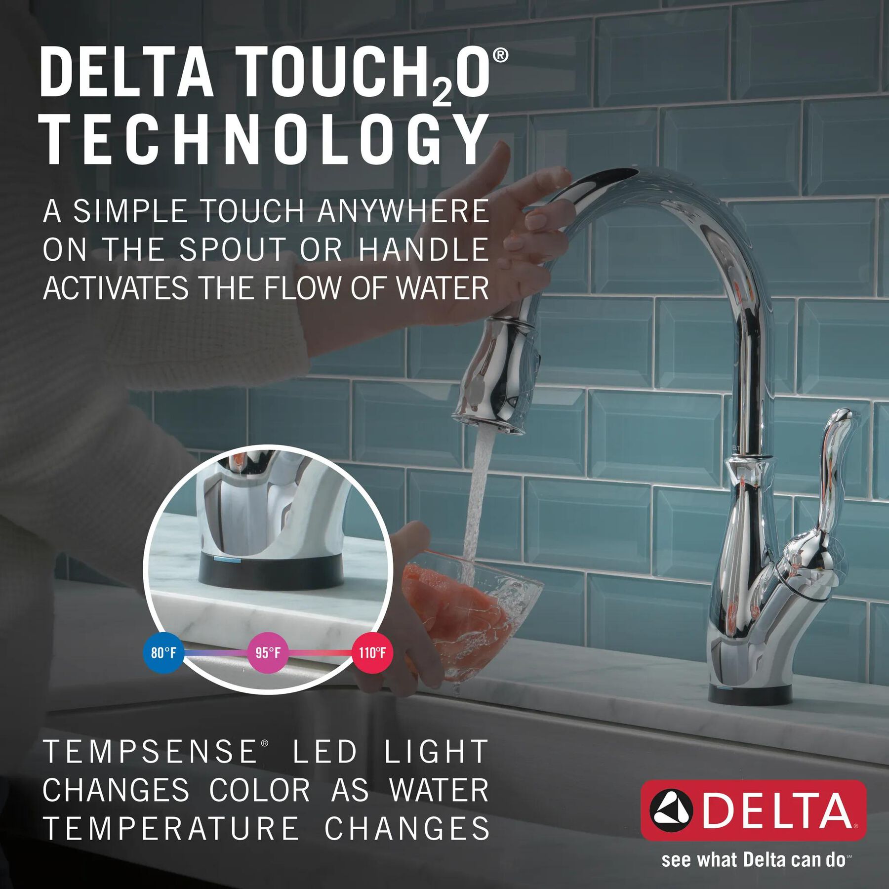 Single Handle Pull-Down Kitchen Faucet with Touch2O&reg; and ShieldSpray&reg; Technologies
