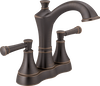 Two Handle Centerset Bathroom Faucet