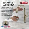 Touch<sub>2</sub>O&reg; Technology Kitchen Faucet with Touchless Technology