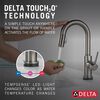Single Handle Pull-Down Bar/Prep Faucet with Touch