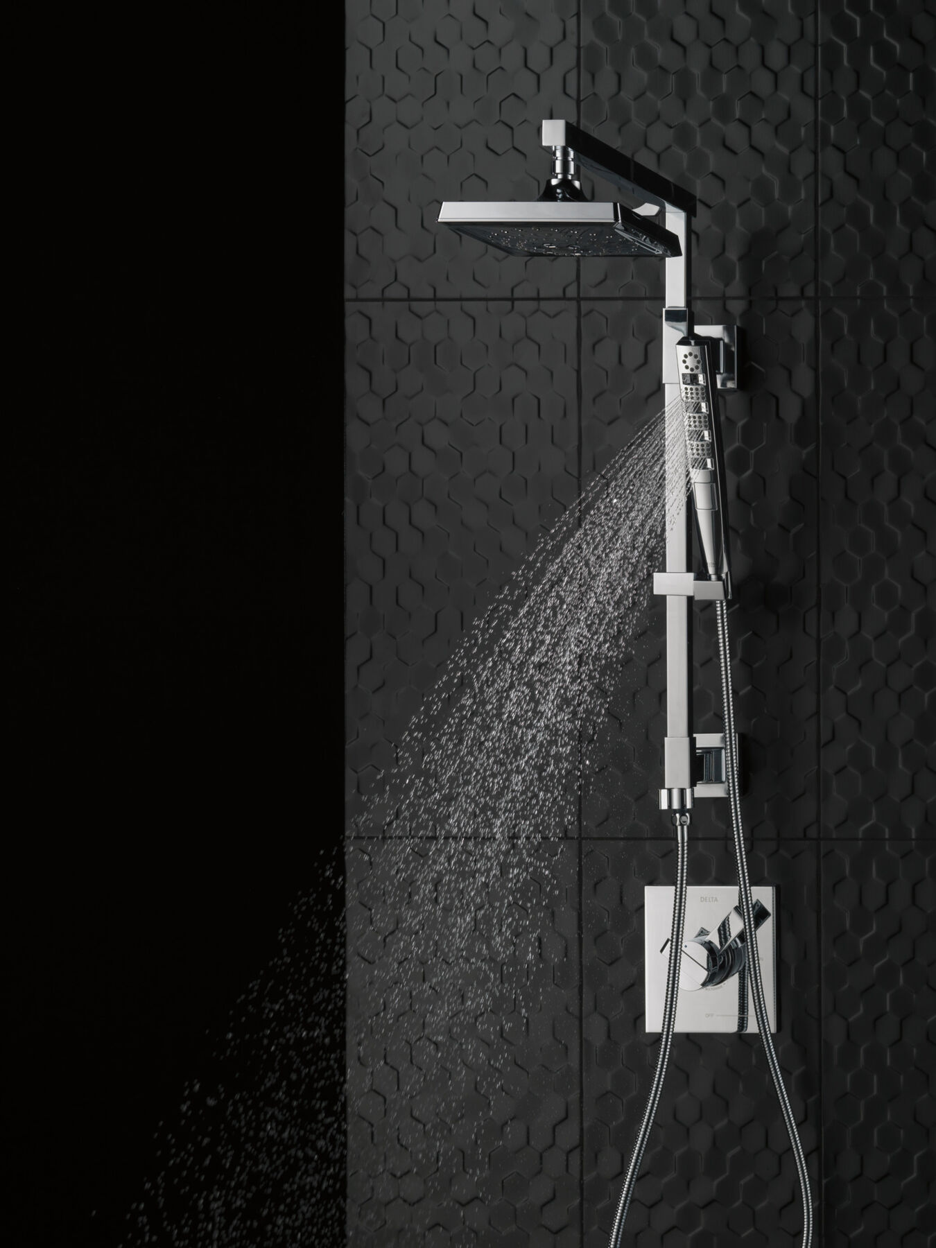 H2Okinetic&reg; 3-Setting Raincan Shower Head