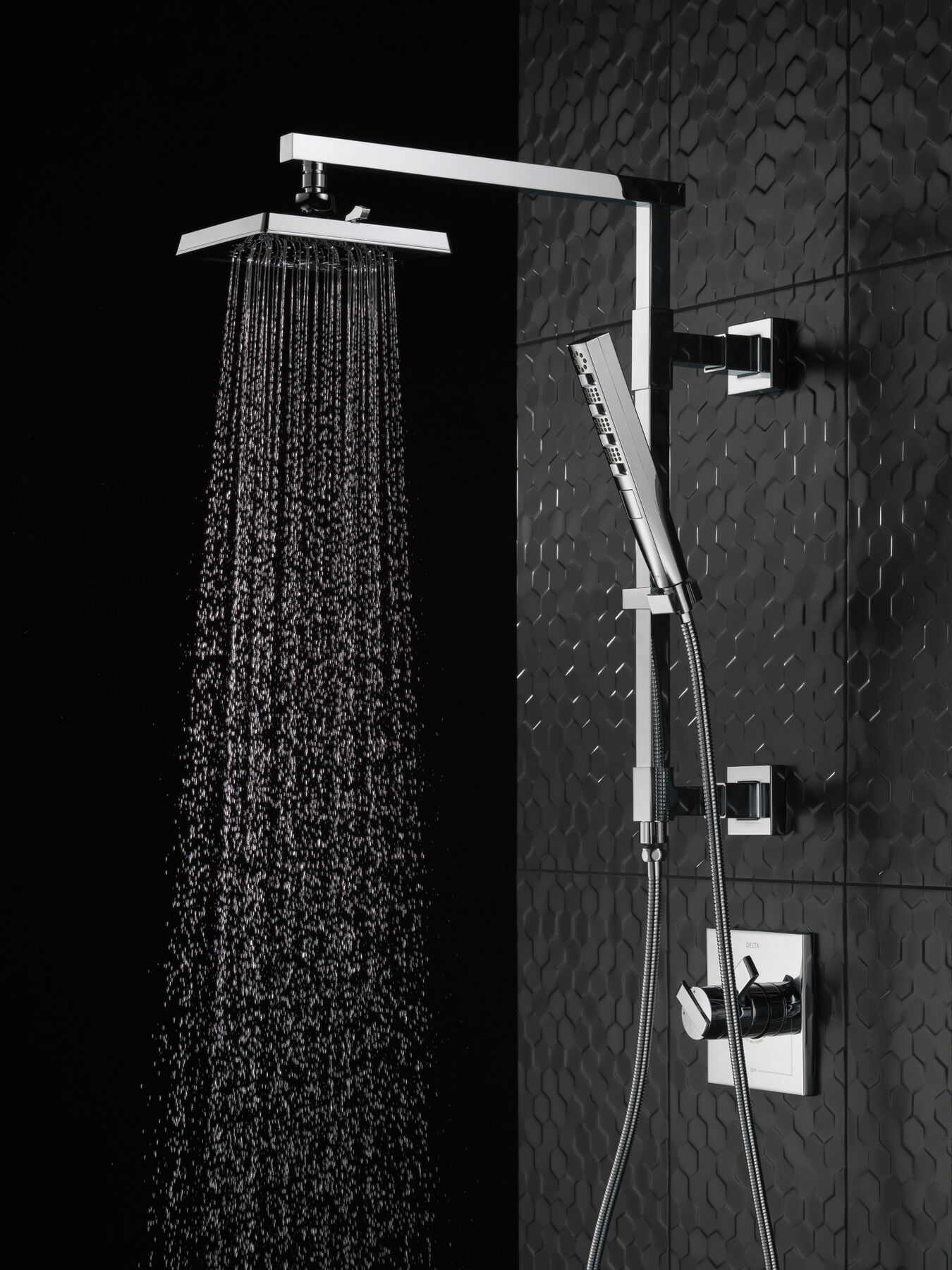 Shower Column 18" Angular
