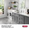 24&rdquo; Undermount Stainless Steel Single Bowl Laundry Utility Kitchen Sink with Accessories
