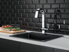 Single Handle Pull Down Bar/Prep Faucet With Touch2O Technology