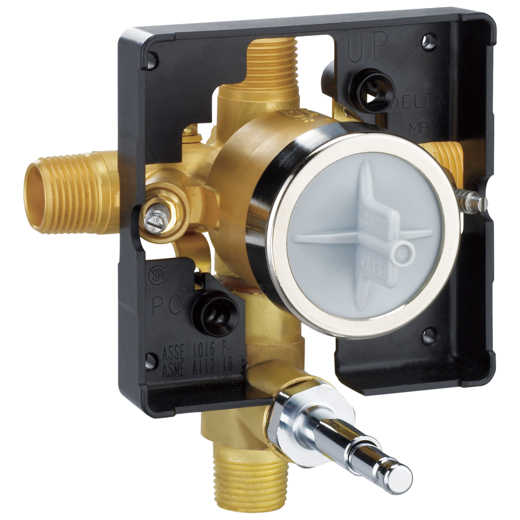 MultiChoice&reg; Universal Tub/Shower Rough Push-Button Diverter