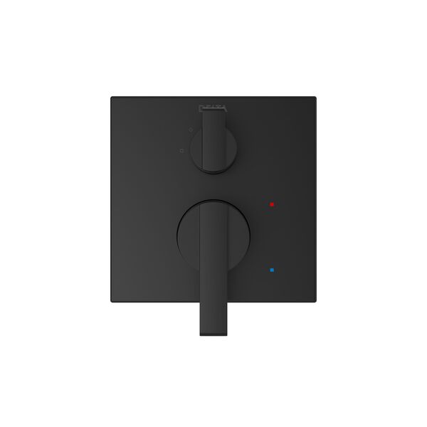 Angular Modern Monitor&reg; 14 Series Valve Trim with 3-Setting Integrated Diverter