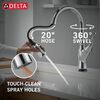 Touch<sub>2</sub>O&reg; Technology Kitchen Faucet with Touchless Technology
