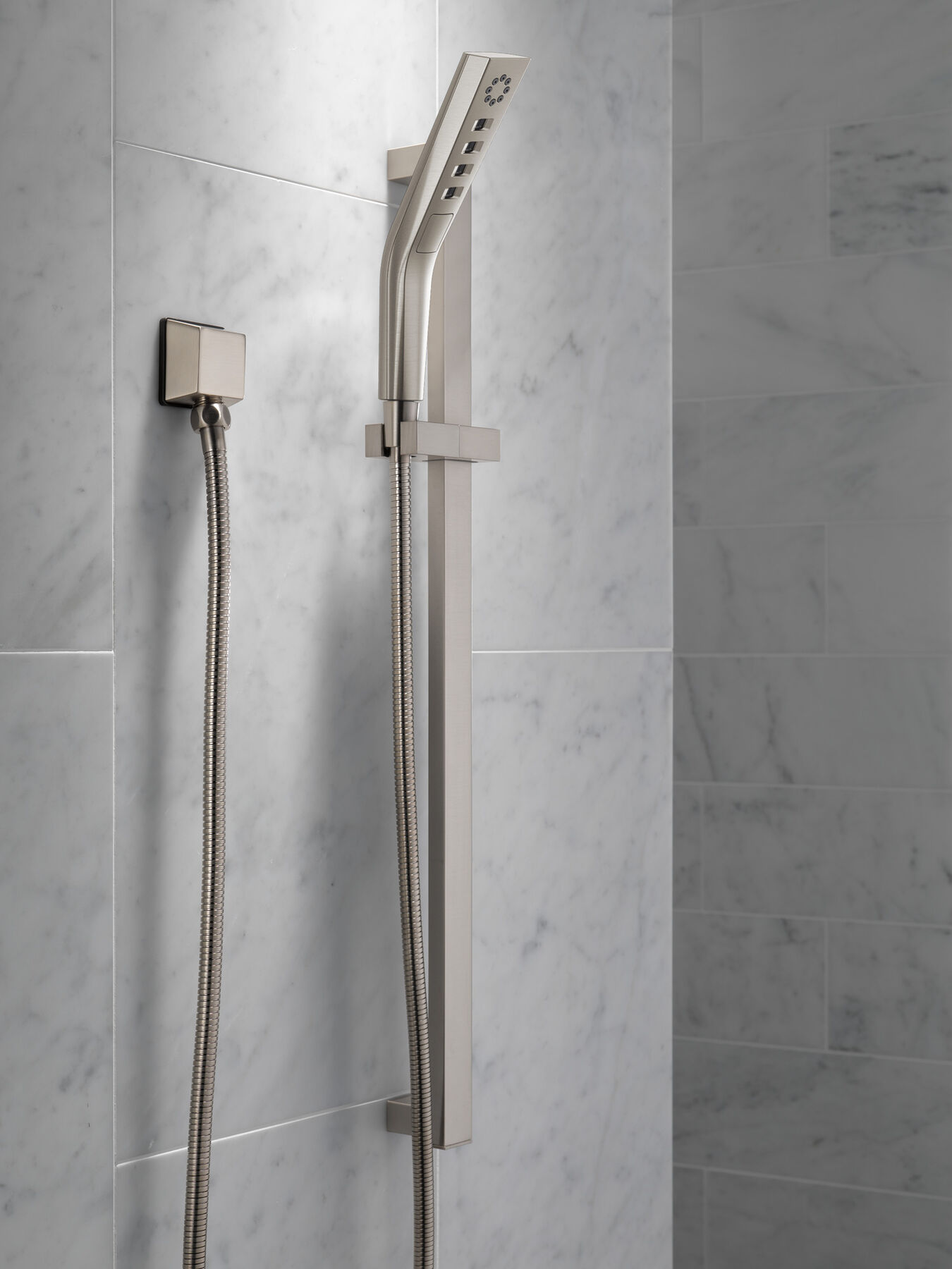 H2Okinetic&reg; 3-Setting Slide Bar Hand Shower