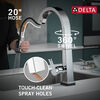 Single Handle Pull Down Kitchen Faucet with Touch2O Technology