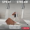 Single Handle Pull-Down Kitchen Faucet with Soap Dispenser and ShieldSpray&reg; Technology