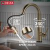 Touch<sub>2</sub>O&reg; Technology Kitchen Faucet with Touchless Technology