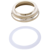 Escutcheon w/ Gasket - 1 Hole Bathroom