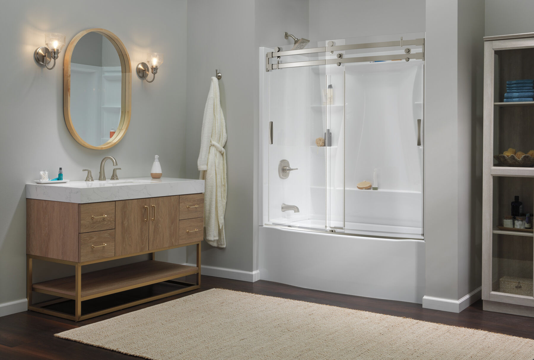 60"x32" Classic 500 Bathtub Wall