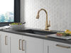 Single-Handle Pull-Down Kitchen Faucet with Touch<sub>2</sub>O&reg; Technology