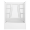 60x30 Alcove Bathtub Bundle - Right