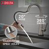 Single-Handle Pull-Down Kitchen Faucet with Touch<sub>2</sub>O&reg; Technology
