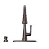 Single Handle Pull-Down Kitchen Faucet with Soap Dispenser and ShieldSpray&reg; Technology