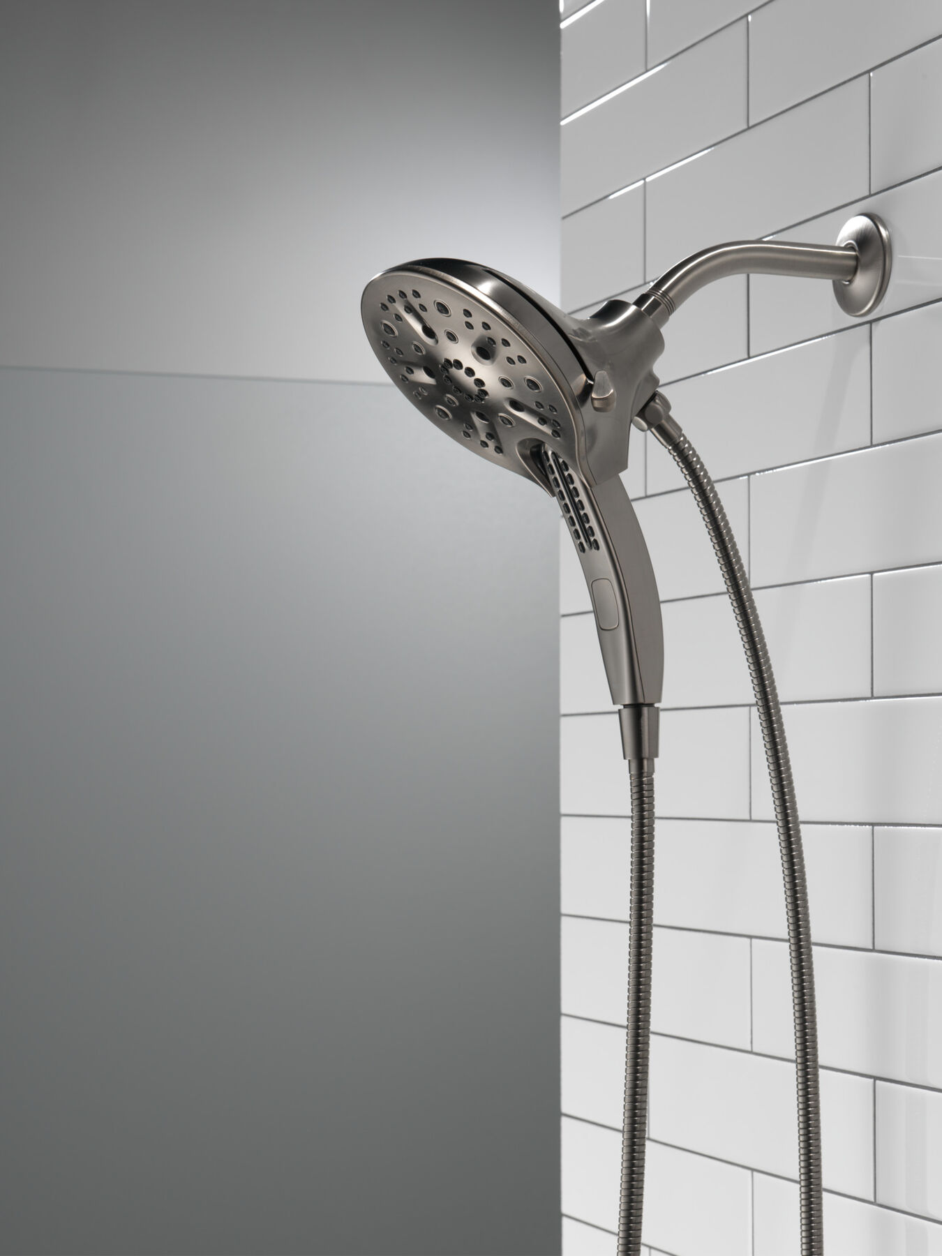 In2ition&reg; H<sub>2</sub>Okinetic&reg; 5-Setting Two-in-One Shower