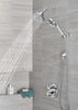 H<sub>2</sub>Okinetic&reg; 5-Setting Contemporary Raincan Shower Head