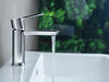 Single Handle Bathroom Faucet - Less Pop-Up