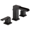 Two Handle Widespread Channel Bathroom Faucet